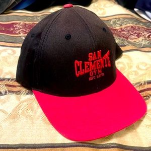 🔥WORLD FAMOUS SAN CLEMENTE GYM EST. 1978 FLEXFIT HAT FITNESS VTG